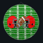 American Football Design Dartscheibe<br><div class="desc">Dartboard American Football Design,  das mit jedem beliebigen Text Ihrer Wahl angepasst werden kann. Wenn Sie Hilfe bei der Anpassung benötigen,  kontaktieren Sie uns über den Link auf dieser Seite. American Football Design Darboard</div>