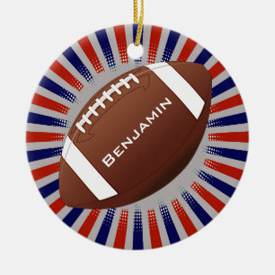 American Football Design Ornament