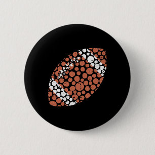 American Football Dots International Dot Day Men B Button