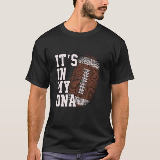 American Football Es steckt in meiner DNA Männer F T-Shirt