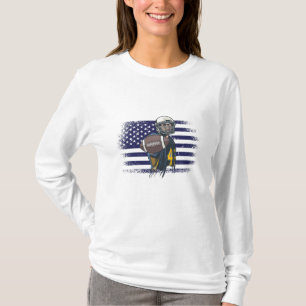 American Football Fan Jersey Shirt USA Flag