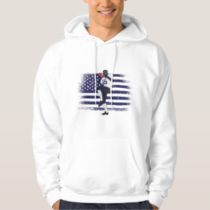 American Football Fan Jersey Shirt USA Flag