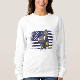 American Football Fan Jersey Shirt USA Flag