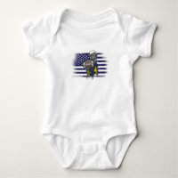 American Football Fan Jersey Shirt USA Flag
