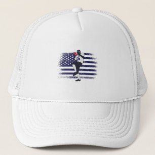 American Football Fan Jersey-Shirt USA-Flagge Truckerkappe