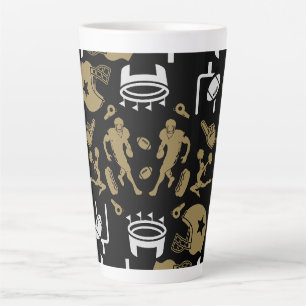 American Football Fan Milchtasse