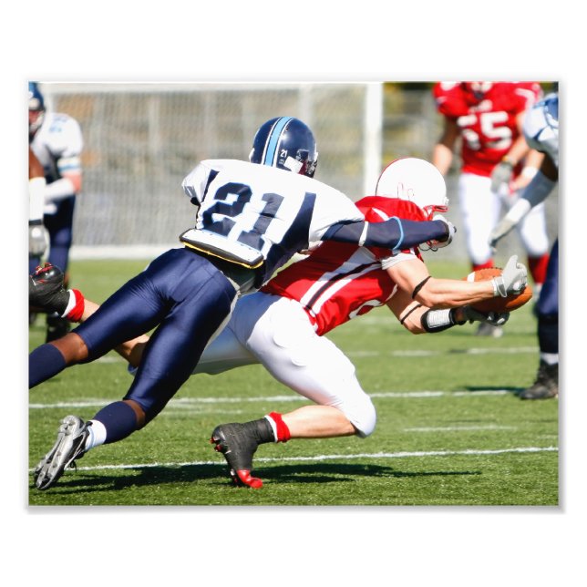 American Football Foto Print (Vorne)