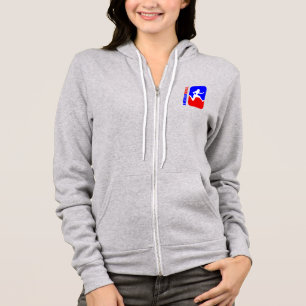 American Football   Frauen als Vollblutjunge Hoodie