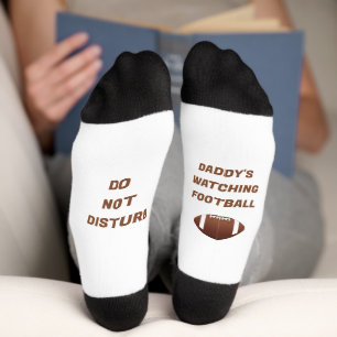 American Football & Fun Text Socken