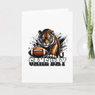 American Football Game Day Thanksgiving Ti Touchdo Karte