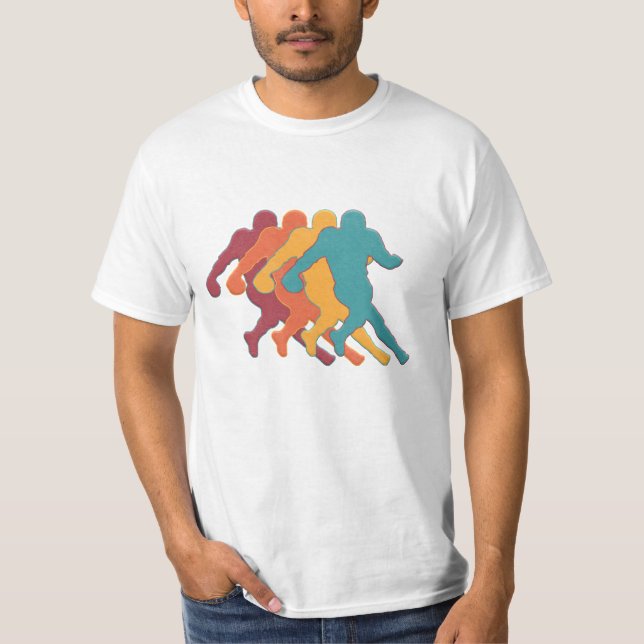 American Football Geschenk für Fußballfans T-Shirt (Vorderseite)