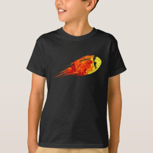 American Football Geschenk Splash Farben T-Shirt