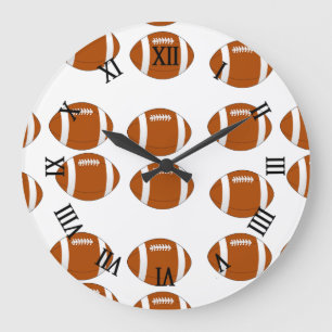 American Football Große Wanduhr