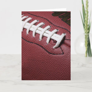 American Football Grußkarte Karte
