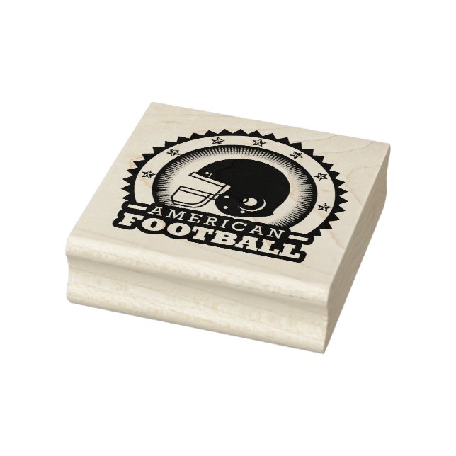 American Football Gummi Briefmarke Gummistempel (Stempel)