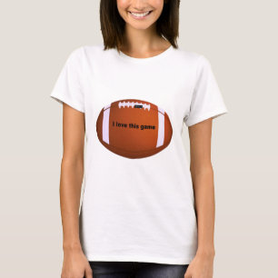 American Football: Ich liebe dieses Spiel T-Shirt