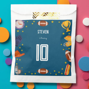 American Football Kindergeburtstag Geschenktütchen