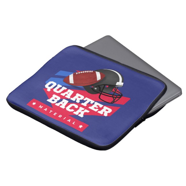 American Football Laptopschutzhülle (Vorne Oben)
