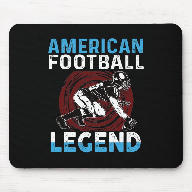 American Football Legende Mousepad (Vorne)