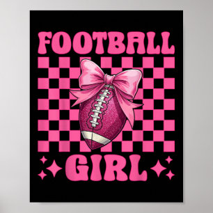 American-Football-Mädchen American Football  Poster