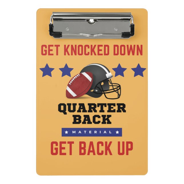American Football Mini Klemmbrett (Vorderseite)