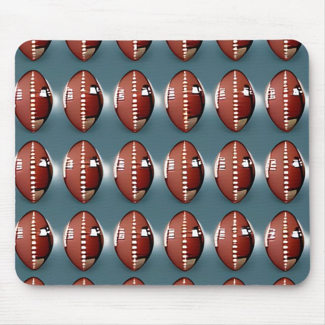 American-Football-Muster Mousepad (Vorne)