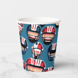 American Football Pappbecher