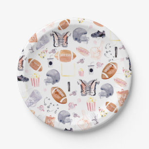 American Football Pattern Pappteller