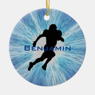 American Football Player Design Ornament