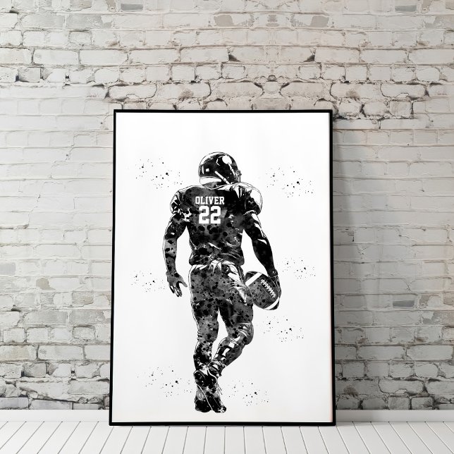American Football Player Poster (Von Creator hochgeladen)