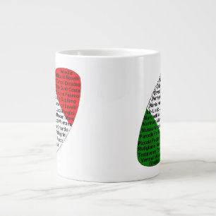 American Football Players Jumbo-Tasse