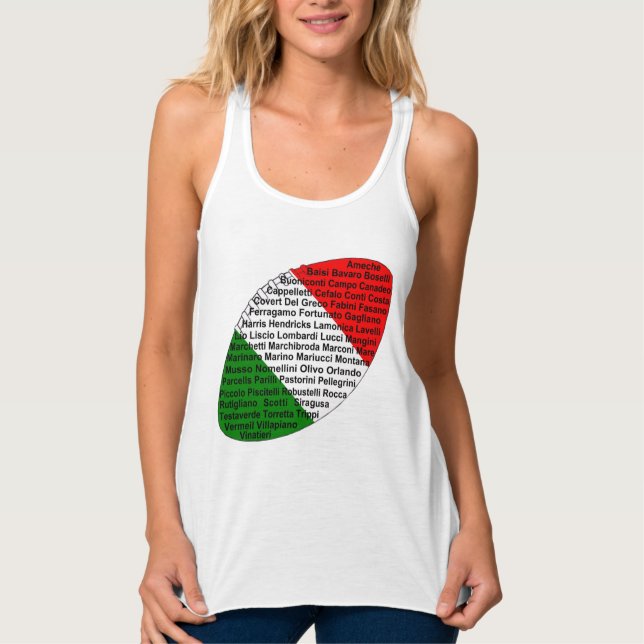 American Football Players Tank Top (Vorderseite)