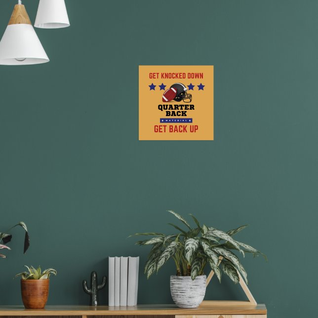 American Football Poster (Wohnzimmer 1)