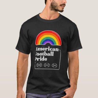 American Football Pride LGBTQIA Gay T-Shirt