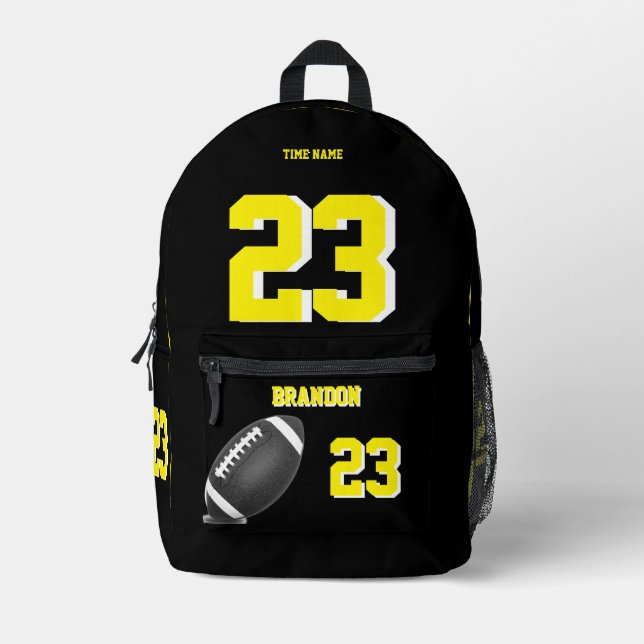 American Football Rucksack (Vorderseite)