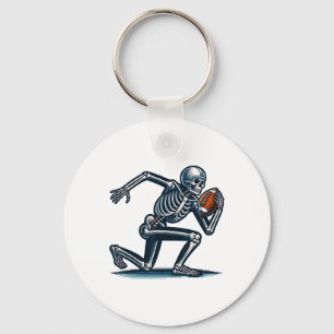 American Football Skeleton Boys Men Football Fan H Schlüsselanhänger