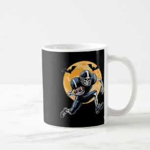 American Football Skeleton Halloween Football Men Kaffeetasse