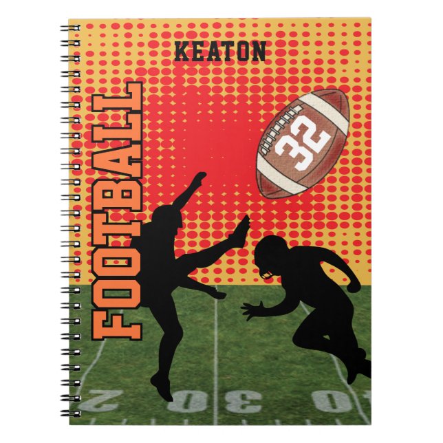 American 🏈 Football - Spiel Notizblock (Vorderseite)