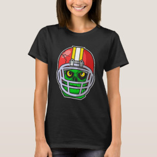 American-Football-Spieler für Zombie-Apokalypse-Fa T-Shirt