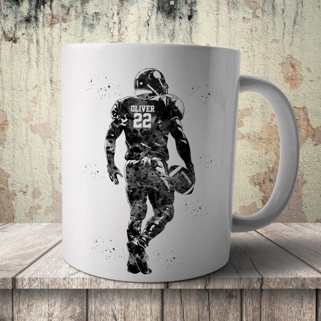 American-Football-Spieler Kaffeetasse (Von Creator hochgeladen)