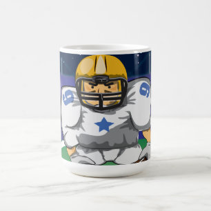 American-Football-Spieler Kaffeetasse