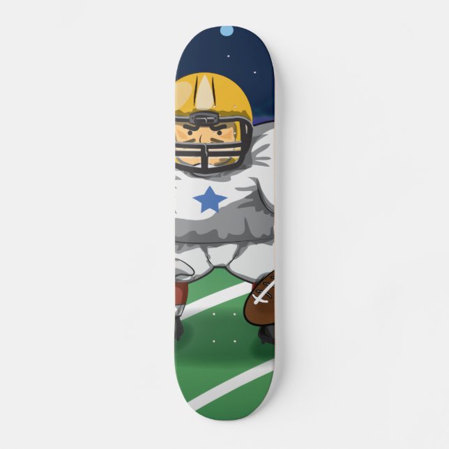 American Football-Spieler Skateboard (Vorderseite)