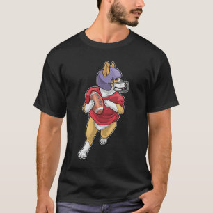 American Football Sport Corgi T-Shirt