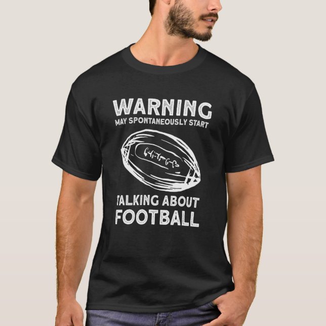 American Football T-Shirt (Vorderseite)