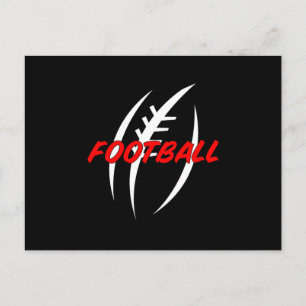 American Football Team Player Sports Game USA Gesc Postkarte