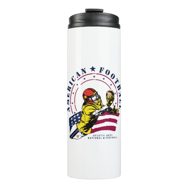 AMERICAN FOOTBALL THERMOSBECHER (Vorderseite)