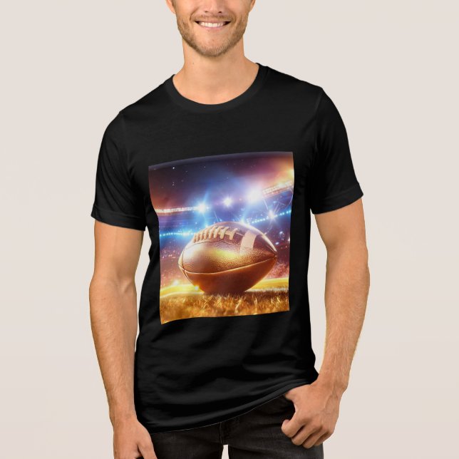 American Football Tri-Blend Shirt (Vorderseite)