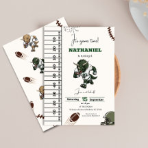 American Football Triceratops Dinosaur Geburtstag