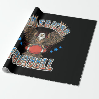 American Football USA Flag Geschenkpapier