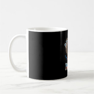 American Football USA Flag Kaffeetasse